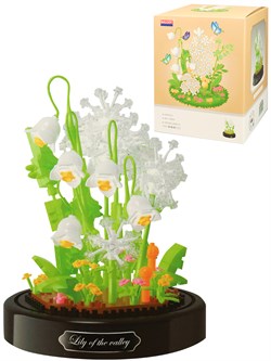 ! РАСПРОДАЖА Конструктор Balody    480 деталей "Ландыши" (18498BA) в коробке