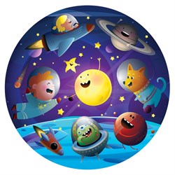 ! РАСПРОДАЖА Puzzle ТРИ СОВЫ   77 элементов "Космические приключения" (ПК77_54617)