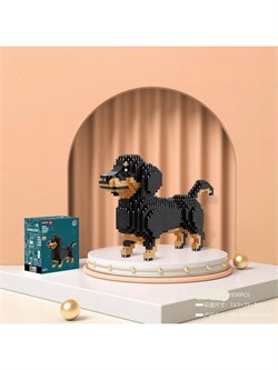 ! РАСПРОДАЖА Конструктор Balody    836 деталей "Такса-2" (18244BA) в коробке