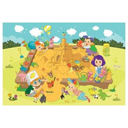 ! РАСПРОДАЖА Puzzle ТРИ СОВЫ  104 элемента "Песочница" (ПК104_54572)