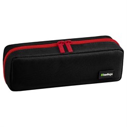 ! РАСПРОДАЖА Пенал мягкий 1 отд. Berlingo "Bright red", 205*60*65 (BR-PM-060406) полиэстер