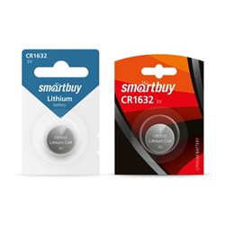 Батарейка 1632 "Smartbuy", BL1