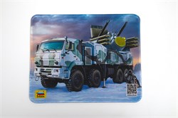 ! РАСПРОДАЖА Коврик для мыши ZVEZDA "Панцирь С1", ткань + резиновое основание, 210*260*3мм (4083)