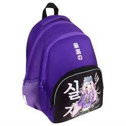 ! РАСПРОДАЖА Рюкзак ArtSpace School "Kawaii" (Uni_17812) 40*28*18см, 2 отделения, 3 кармана, уплотненная спинка