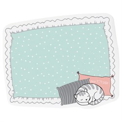 ! РАСПРОДАЖА Блок самоклеящийся фигурный MESHU "Soft pillows" 40л. (MS_54257)