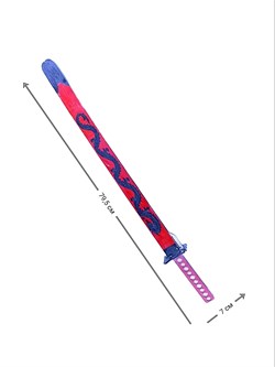 Меч деревянный "Катана в ножнах" красная, 79,5см (MVN 002)