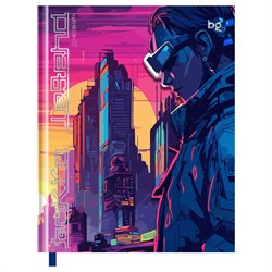 ! РАСПРОДАЖА Дневник тв. об., 1-11 кл. "Escape to Vituality" (D5h48_58511, BG) глянцевая ламинация, тиснение фольгой, фигурный клапан, ляссе