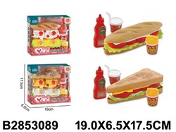 Игровой набор "Продукты" в коробке 19*6,5*17,5см (2853089) в ассорт.