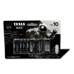 ! РАСПРОДАЖА Батарейка LR3 "Tesla Batteries Black", алкалиновая, на блистере BL10