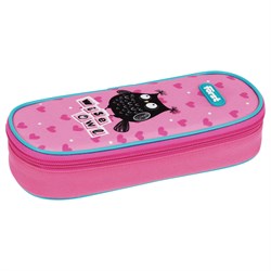 Пенал корпусный 1 отд. Först "Black owl", 220*90*45 (FT-PF-010306) полиэстер