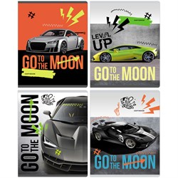 Тетрадь 40л. BG "Go to the moon" клетка (Т5ск40 11012)