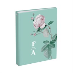 Тетрадь 120л. на кольцах "Flower art", сменный блок (ТТ5к120_лм 11359, "BG") матовая ламинация