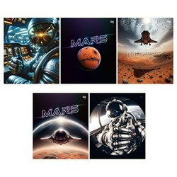 Тетрадь 48л. BG "Mars" клетка (Т5ск48 62705)