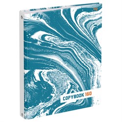 Тетрадь 160л. на кольцах "Fluid art", сменный блок (ТТ5к160_лг 62926, "BG") глянцевая ламинация