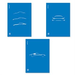 Тетрадь 48л. А4 ErichKrause "CoverProBook Mirage. Синяя" клетка (61961) пластиковая обложка