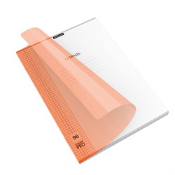Тетрадь 96л. А4 ErichKrause "CoverPro Neon. Оранжевая" клетка (56420) пластиковая обложка
