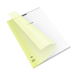 Тетрадь 96л. А4 ErichKrause "CoverPro Neon. Желтая" клетка (56421) пластиковая обложка