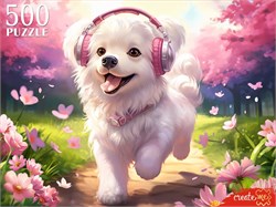 Puzzle  500 элементов "Щенок на прогулке" (П500-0504)