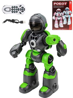 Робот р/у 30см, в коробке (BG1538) свет, звук, управление сенсорное/дистанционное