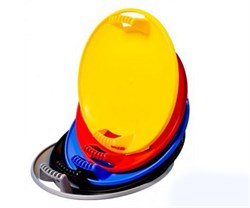 Санки "Тобоган" (Пл-С198) цвет в ассорт.