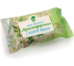 ! РАСПРОДАЖА Мыло туалетное "Краснодарское. Ландыш" 100г (ш/к90111, Меридиан)