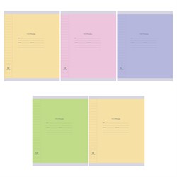 Тетрадь 12л. BG линия "Pastel" (Т5ск12 62328) обложка - мелованный картон