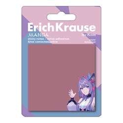 ! РАСПРОДАЖА Блок самоклеящийся ErichKrause "Manga" 75*75мм 50л. (61666)