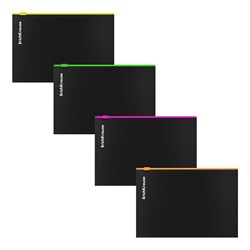 Папка на молнии C6 ErichKrause "Matt Accent" (54955) ассорти