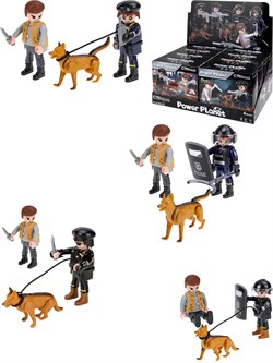 Игровой набор "Полиция": полицейский, преступник, собака, оружие (Y26934007) в коробке