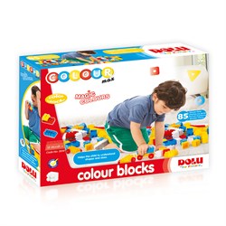 Конструктор "Color blocks" 85 элем., в коробке (5014) 18мес+, "DOLU"