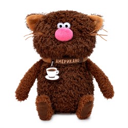 ! РАСПРОДАЖА Мягкая игрушка "Кофейные Коты. Американо" 16см (CCat16-20)