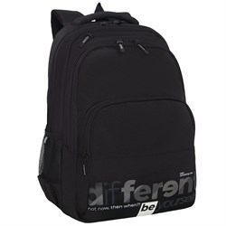 Рюкзак GRIZZLY (RU-530-5) 45*32*23см, цвет черный, светоотражающие элементы, анатомическая спинка