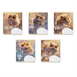 Тетрадь 12л. ErichKrause линия "Fluffy" (63249) обложка - мелованный картон