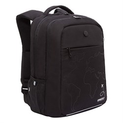 Рюкзак GRIZZLY (RB-556-5) 39*26*17см, цвет черный, анатомическая спинка