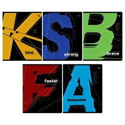 Тетрадь 48л. BG "Все получится" клетка (Т5ск48 64177) печать пантоном