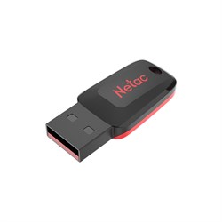 Флеш-накопитель   8Гб "Netac U197 mini" черный/красный