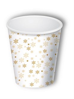 Стаканы бумажные "Звездный путь", комплект 6шт., 250мл. (СТ-4524)