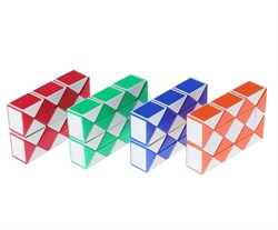Головоломка "Змейка" 21,5 * 1,3 * 0,9 см (158/FJ-5261)  по 20шт. под единым блистером