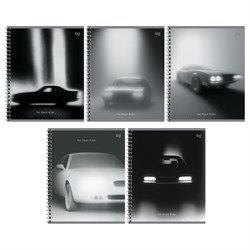 Тетрадь 96л. на спирали BG "Призрачный гонщик" клетка (Т5гр96_лм 57656) матовая ламинация