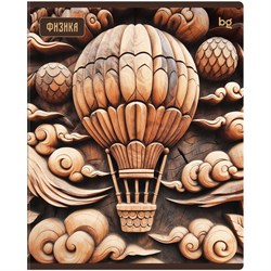 Тетрадь 48л. ДЕРЕВО ЗНАНИЙ "Физика" (ТП5ск48_лс 63900, BG) soft-touch ламинация