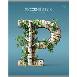 Тетрадь 48л. ЗАГЛАВНЫЕ - ГЛАВНЫЕ "Русский язык" (ТПск48 63759, BG)