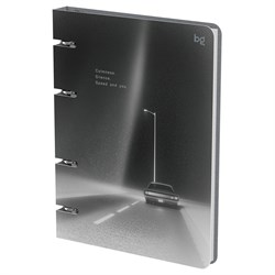 Тетрадь 120л. на кольцах "Авто", сменный блок (ТК5к120_лс 57861, "BG") soft-touch ламинация