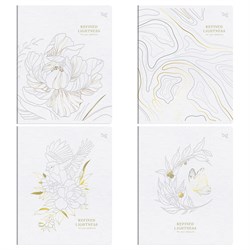 Тетрадь 48л. BG "Sophistication" клетка (Т5ск48_лм_тф 59343) матовая ламинация, тиснение фольгой