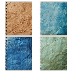 Тетрадь 96л. на спирали BG "Оттенки бумаги" клетка (Т5гр96_лм 08563)