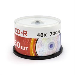 Диск CD-R "Mirex" 700Mb, 48х (50 шт. в боксе)