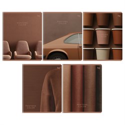 Тетрадь 48л. BG "Pantone color" клетка (Т5ск48_лм 57637) матовая ламинация