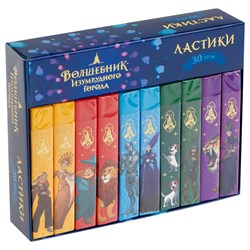 Ластик Мульти-Пульти "Волшебник Изумрудного города" (МР_64853) прямоугольный, ПВХ, карт. держатель, 84*13*10мм, ассорт.