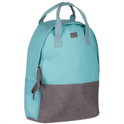 Рюкзак ArtSpace Casual "Soft mint" (Tn_19832) 38*30*13см, 1 отделение, 2 кармана, уплотненная спинка, мятный/серый