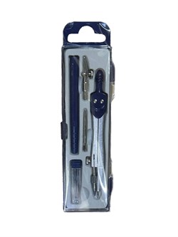 Готовальня 5 предметов (JF-8083) в пласт. футляре