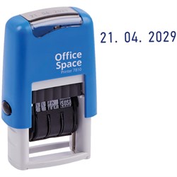 Датер ленточный OfficeSpace, пластик, 1стр., 3мм, банк (BSt_40523)